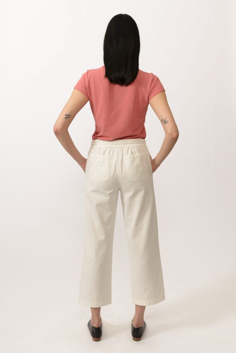 Jane Drawstring Pant Tofu - Image 3